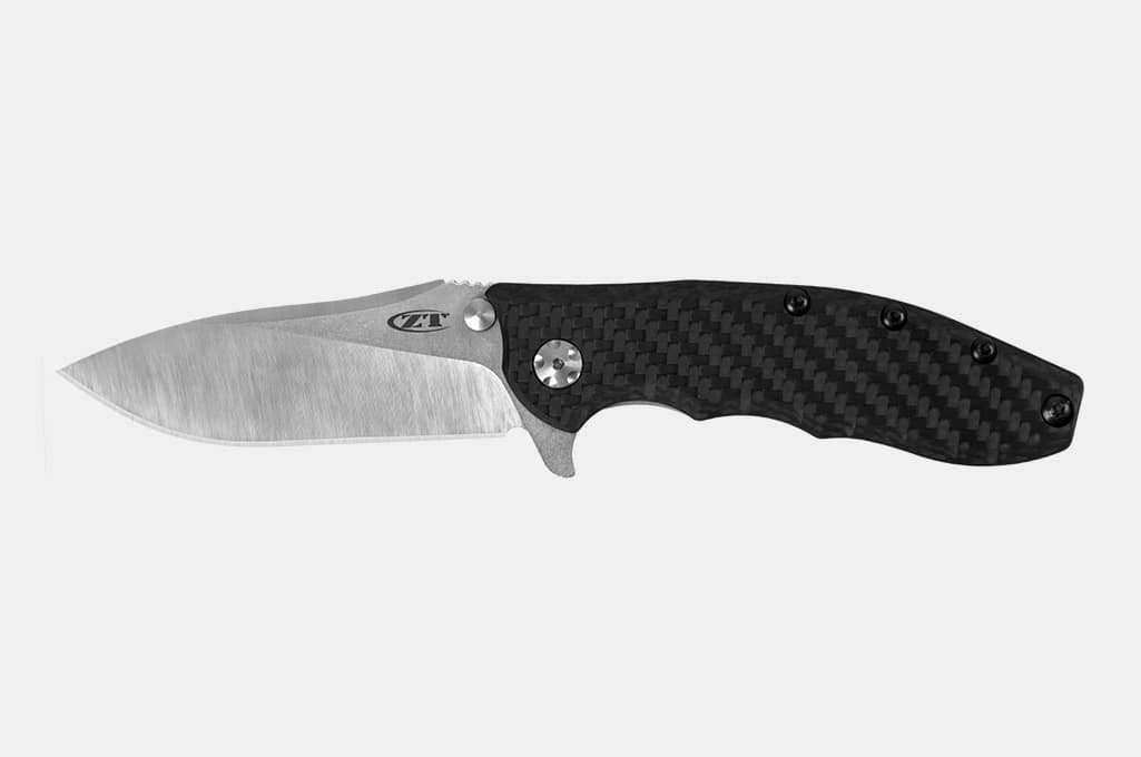 Regiment Blades Auto Lock Flipper Knife 3 Black Ti Nitride Spear