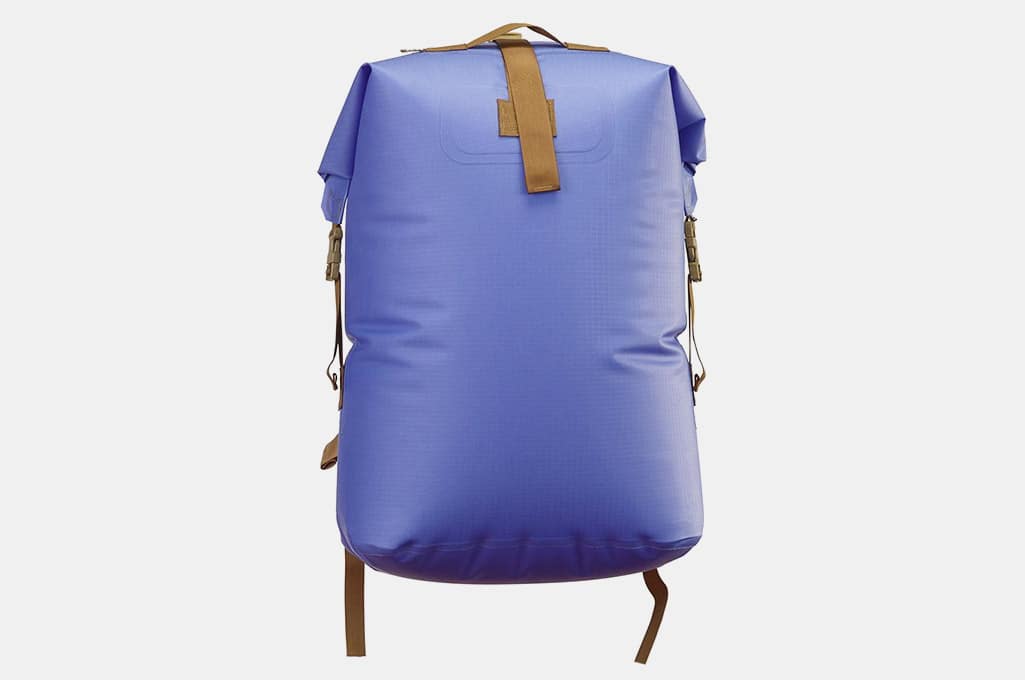 trippy roll top backpack large canvas travel bag