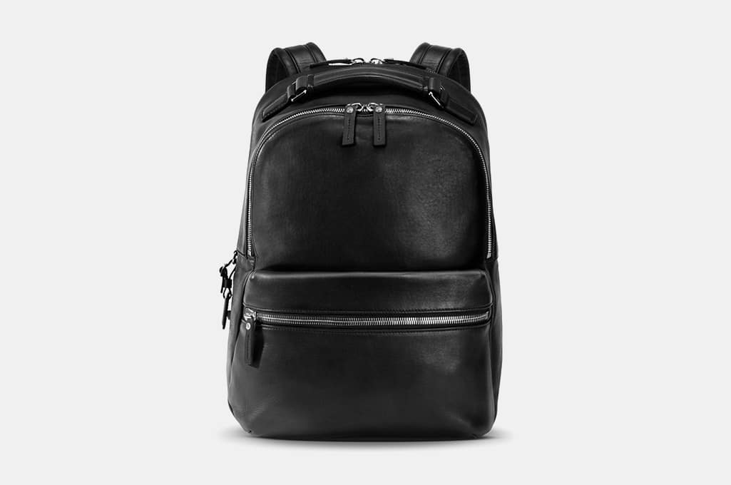 Shinola Runwell Leather Laptop Backpack