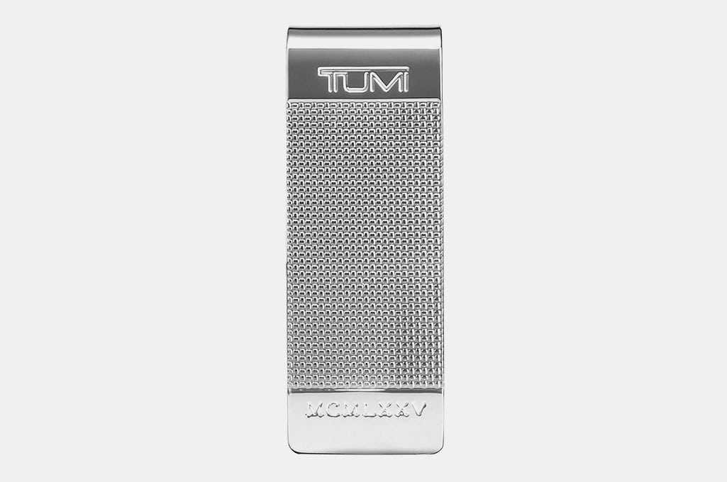 TUMI Ballistic Etched Money Clip