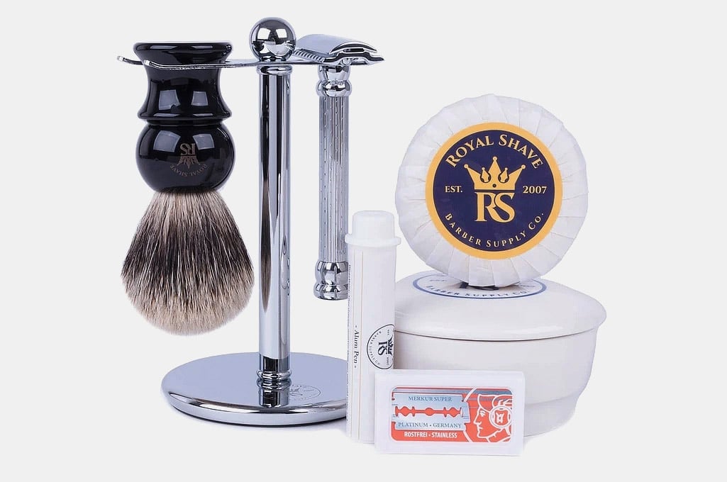 RoyalShave Merkur 47C Safety Razor Set