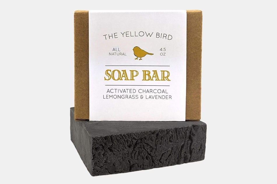 The Yellow Bird Activated Charcoal Soap Bar