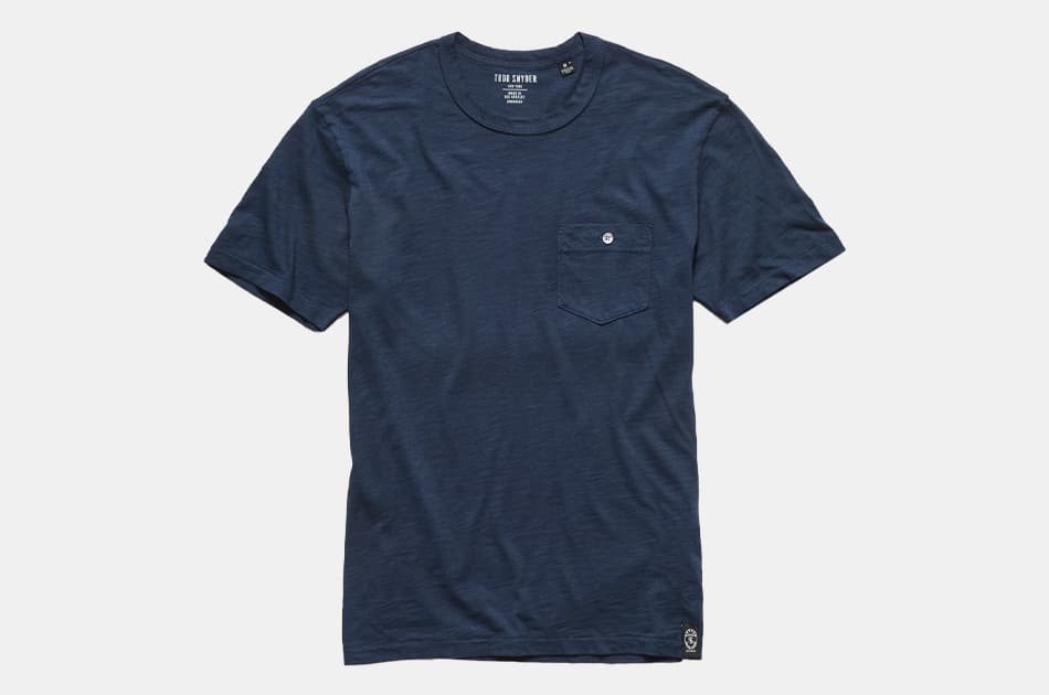 Todd Snyder Made In L.A. Slub Pocket T-Shirt