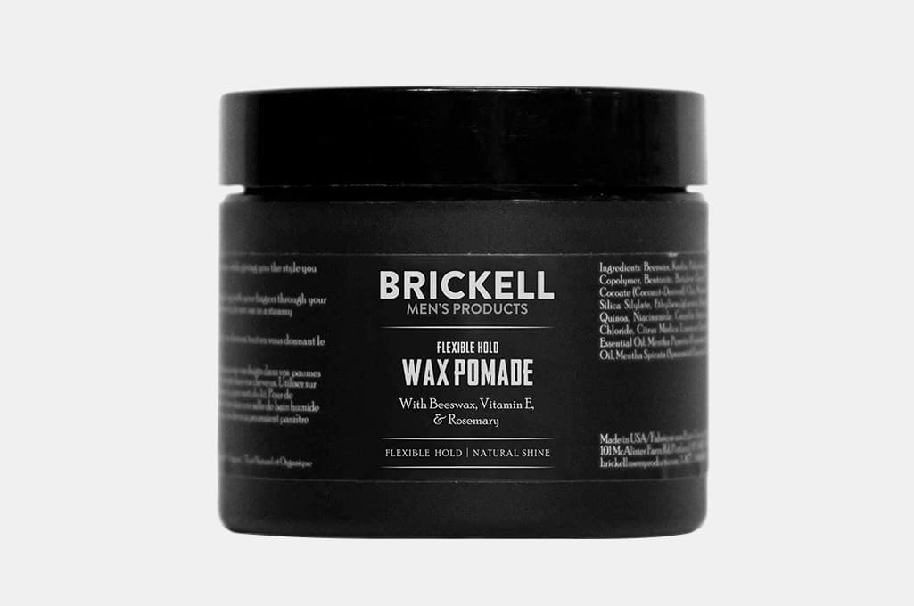 Brickell Flexible Hold Wax Pomade