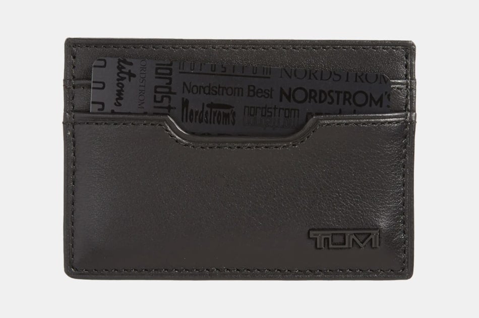 TUMI Delta ID Lock Shielded Slim Card Case & ID Wallet