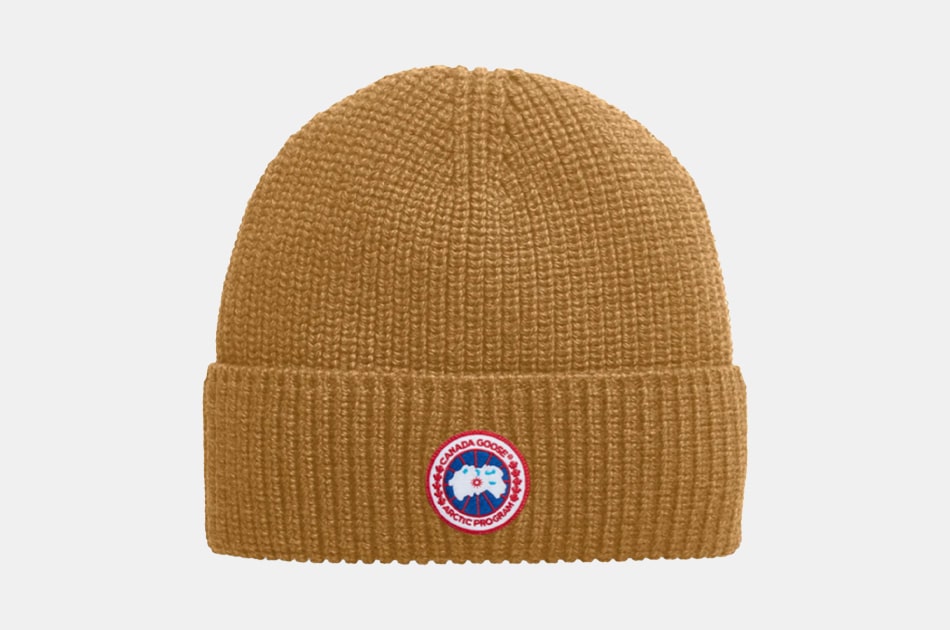 Canada Goose Arctic Disc Ribbed Toque Beanie