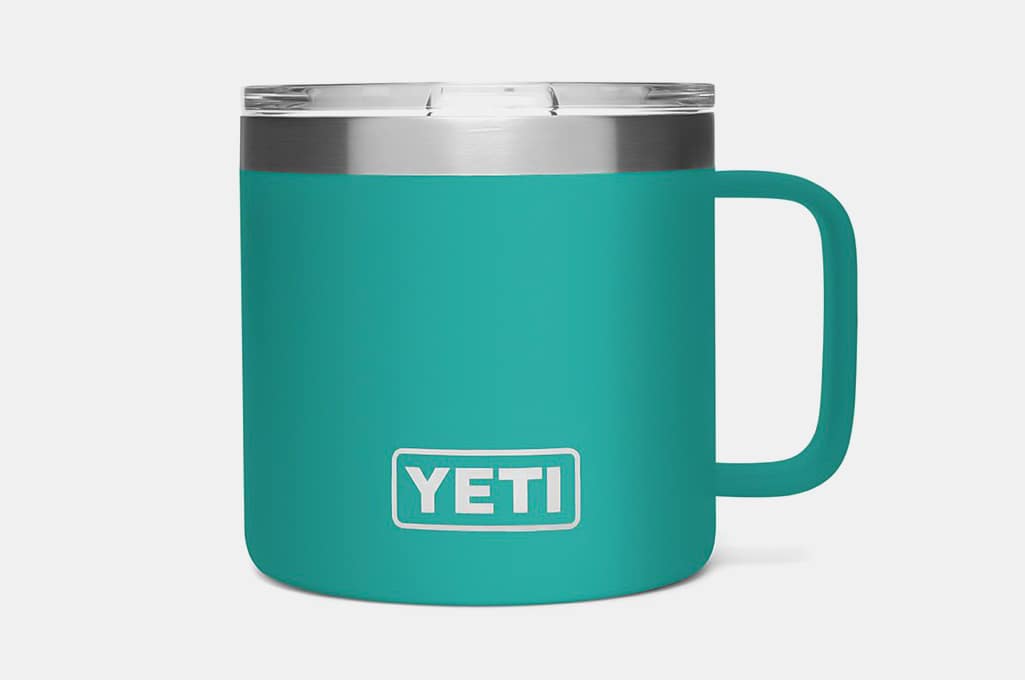 Yeti Black Camping Coffee Tea Cup Aluminum Insulation NO LID Logo