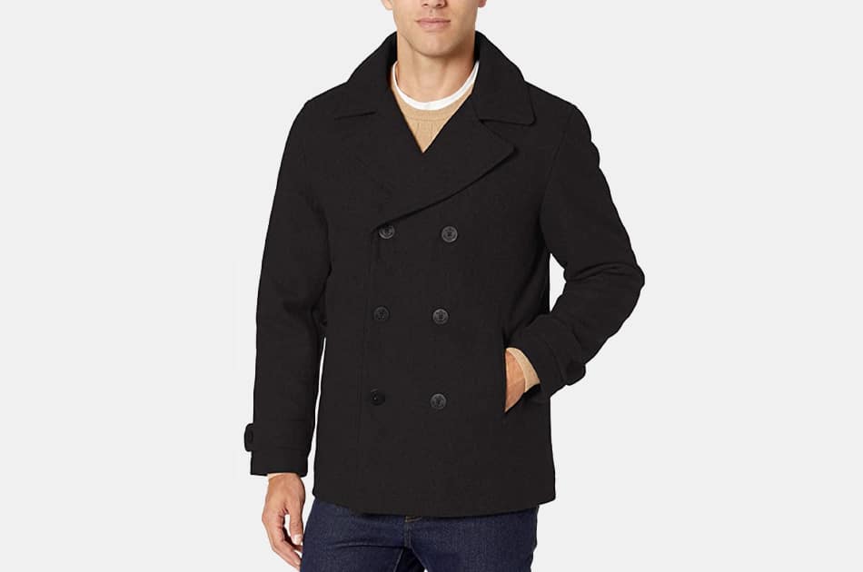 100 percent wool peacoat