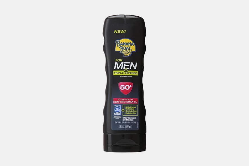 Banana Boat Triple Defense Sunscreen for Men SPF 50+