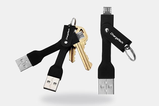 ChargeTech Keychain Charging Cable