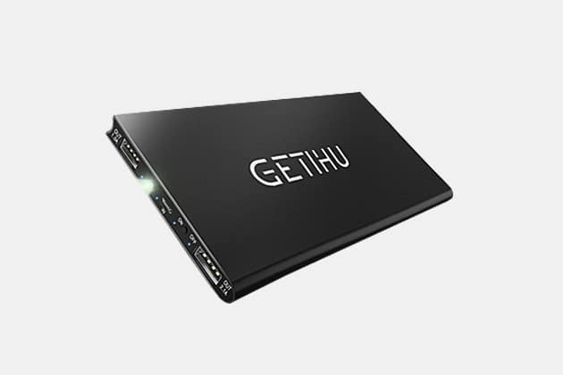 GETIHU 10000mAh Portable Power Bank