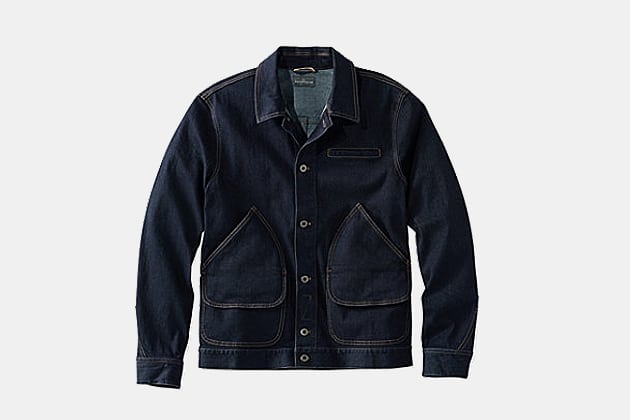 L.L. Bean Signature Denim Field Coat