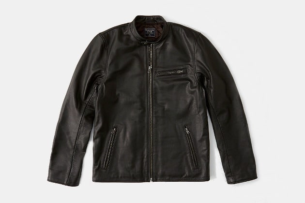 Abercrombie & Fitch Flagship Leather Jacket