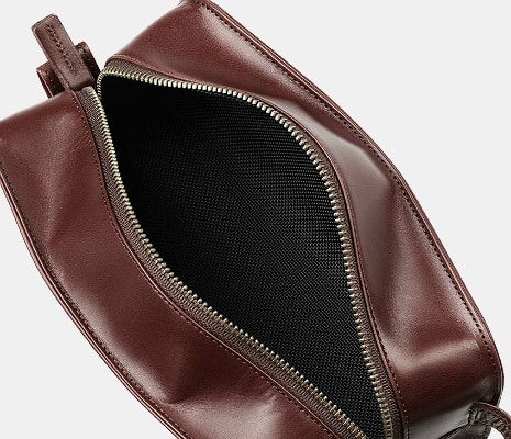 Allen Edmonds Leather Dopp Kit