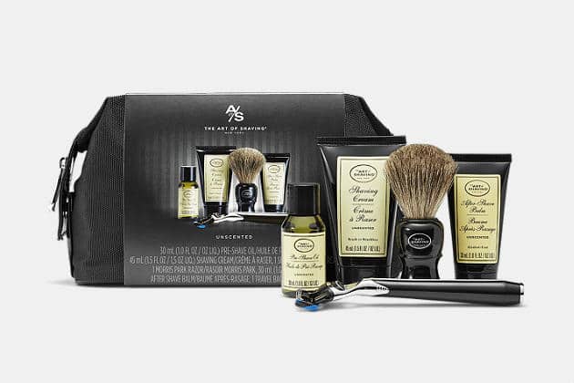 men's travel shaving kit