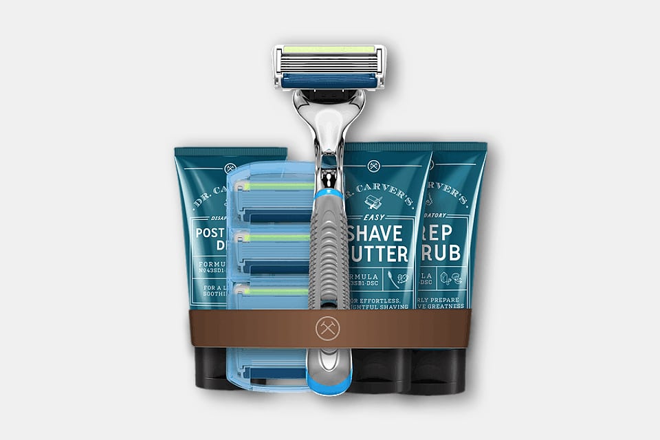men's shaving blade kit