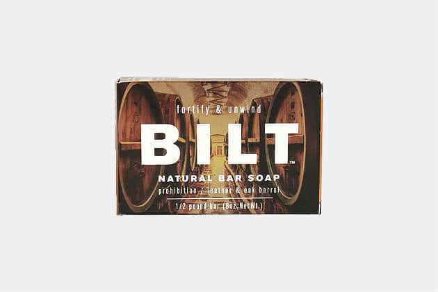 Bilt Prohibition Bar Soap - Leather & Oak Barrel
