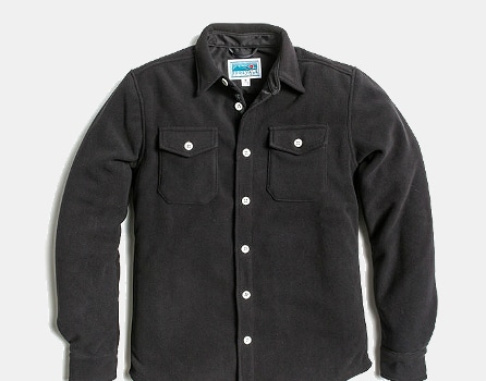 Bonded Fleece Shirt Jacket