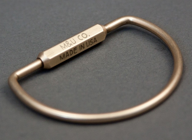 Brass Key Ring 2024