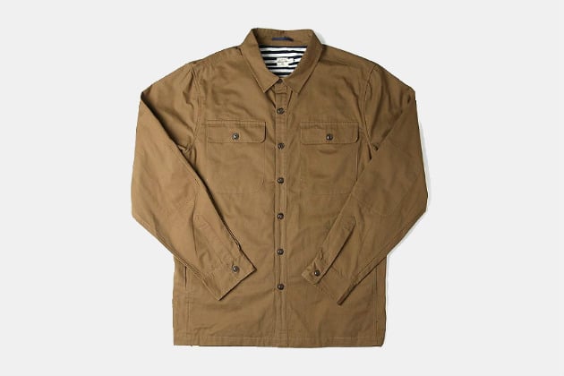 Bridge & Burn Creston Bronze Overshirt