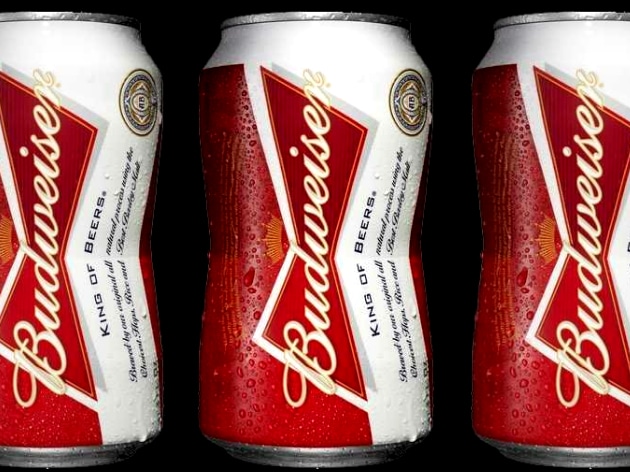 Budweiser Bowtie Cans