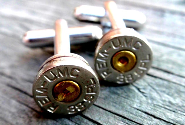 Bullet Shell Cufflinks