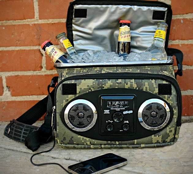 Camo Chillin Radio Cooler