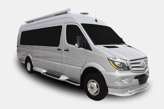 types of travel vans