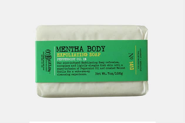 C.O. Bigelow Mentha Exfoliating Body Soap No. 1413