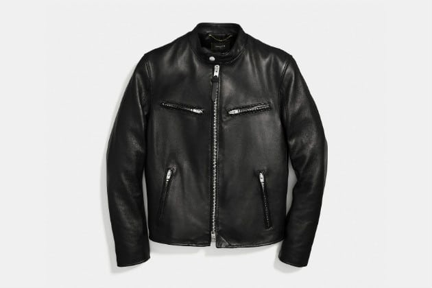 Coach Leather Racer Jacket