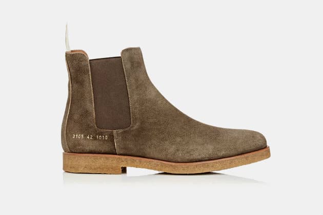 Common Projects Suede Chelsea Boots