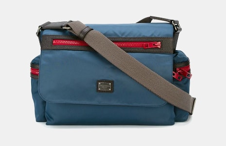 Dolce & Gabbana Zip Detail Messenger Bag