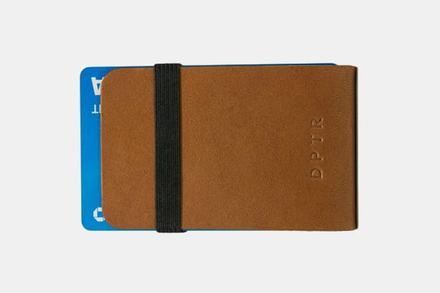 DPTR Leather Clamshell Wallet