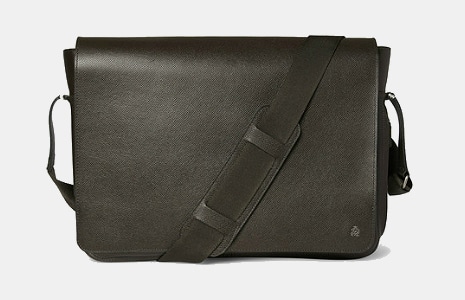 Dunhill Bourdon Leather Messenger Bag