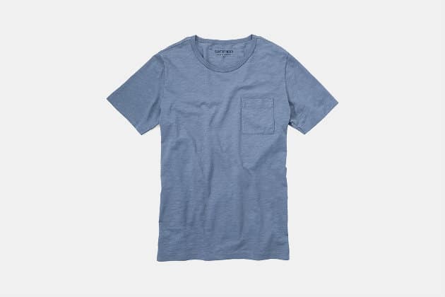 Flint and Tinder Lightweight Slub Pocket Tee