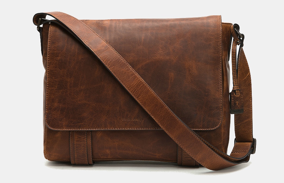 best leather messenger bag brands