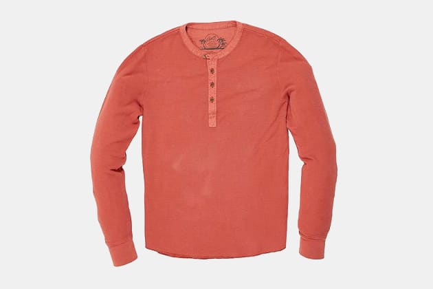 Grayers Campesina Double Cloth Thermal Henley