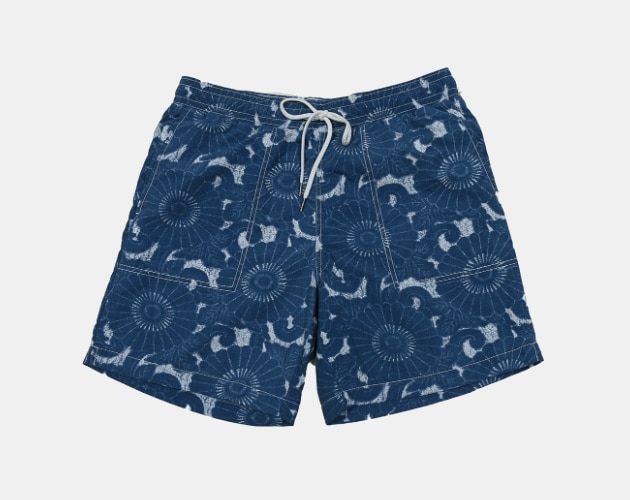 Grayers Batik Print Swim Trunk