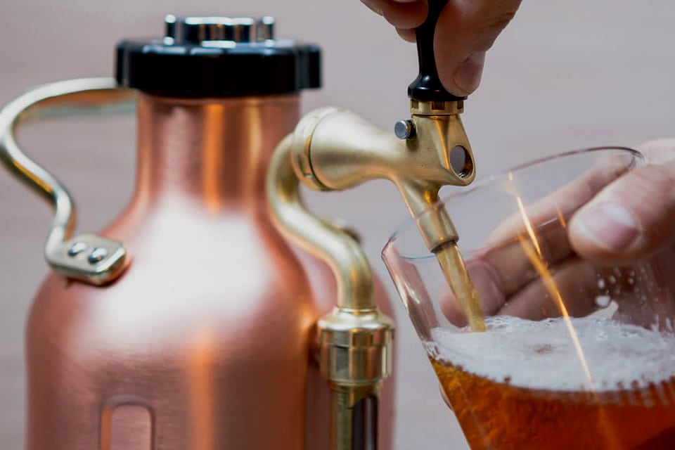 GrowlerWerks Copper uKeg