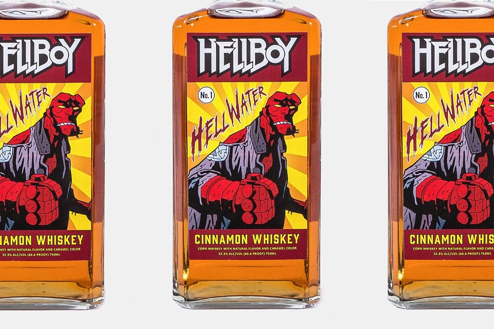 Hellboy Hellwater Cinnamon Whiskey