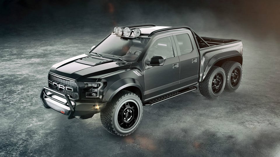 Hennessey VelociRaptor 6x6 Truck