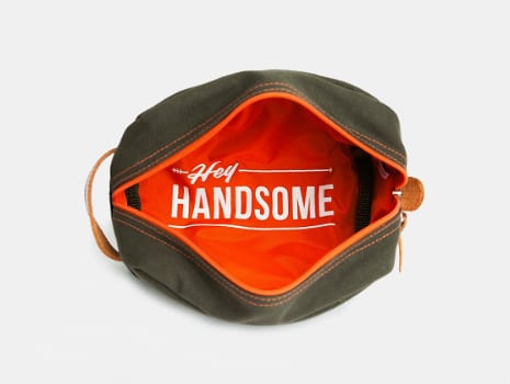 Hey Handsome Shaving Bag