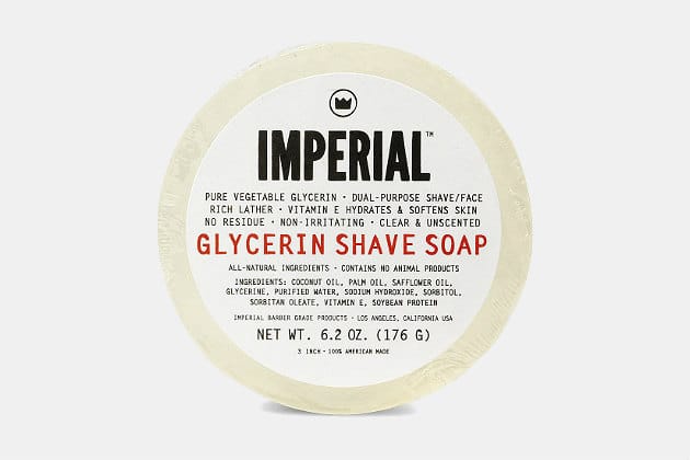 Imperial Glycerin Shave Soap