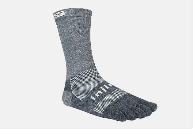 Injinji Outdoor Midweight Crew Nuwool Socks