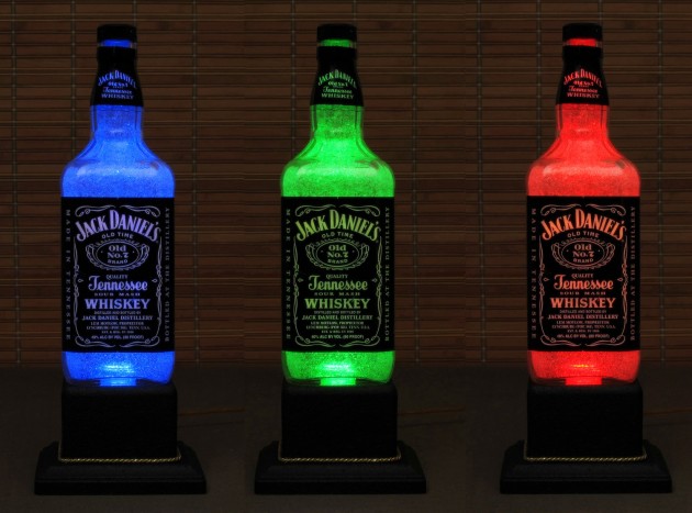 Jack Daniels Decoration  Bottle lights, Jack daniels, Jack daniels lamp