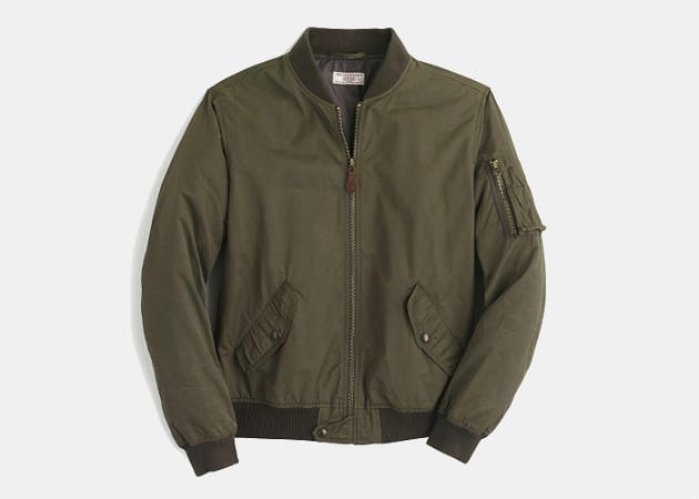 J.Crew Wallace & Barnes MA-1 Bomber Jacket