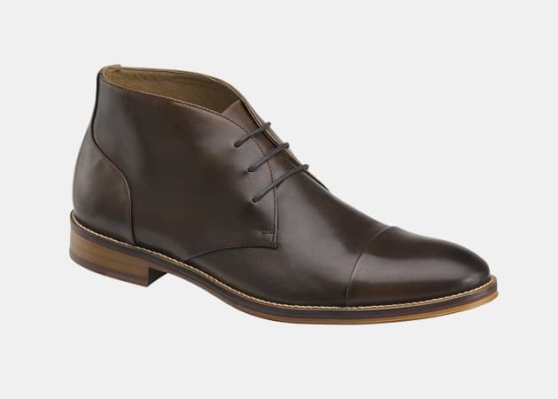 Johnston & Murphy Conard Cap Toe Chukka