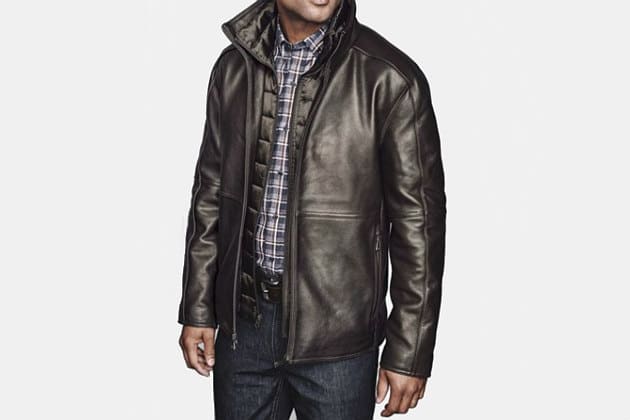Johnston & Murphy Leather Jacket