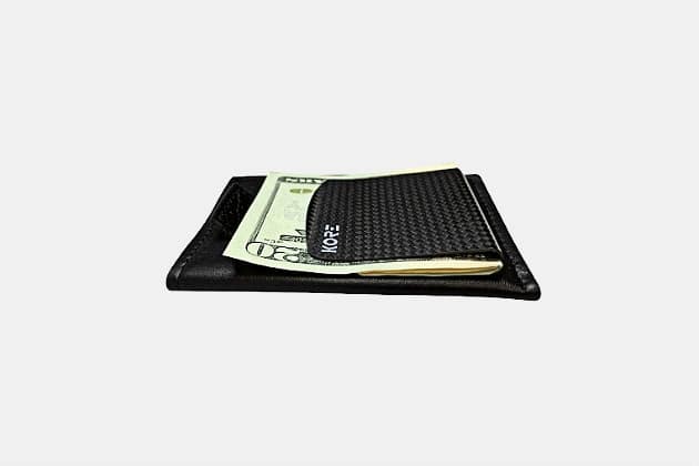 Kore Slim wallet + Carbon Fiber Money Clip