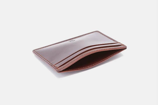 Kreis Cognac Cordovan Card Case